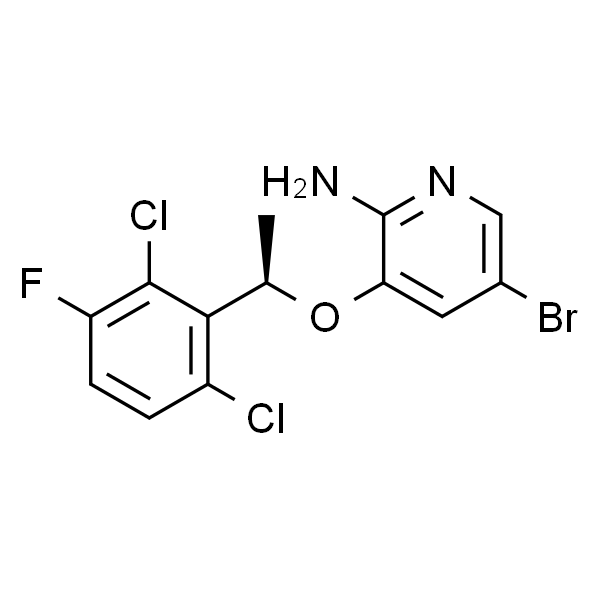 [5-溴-3-[(1R)-(2,6-二氯-3-氟苯基)乙氧基]吡啶-2-基]胺