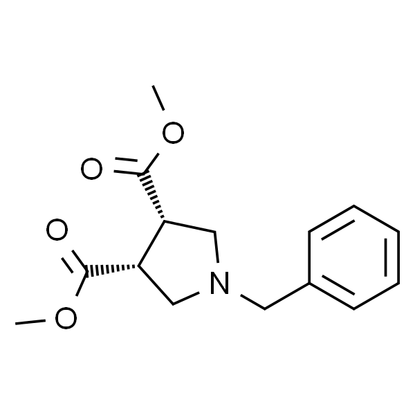 1-苄基-3，4-吡咯烷二羧酸顺二甲基酯