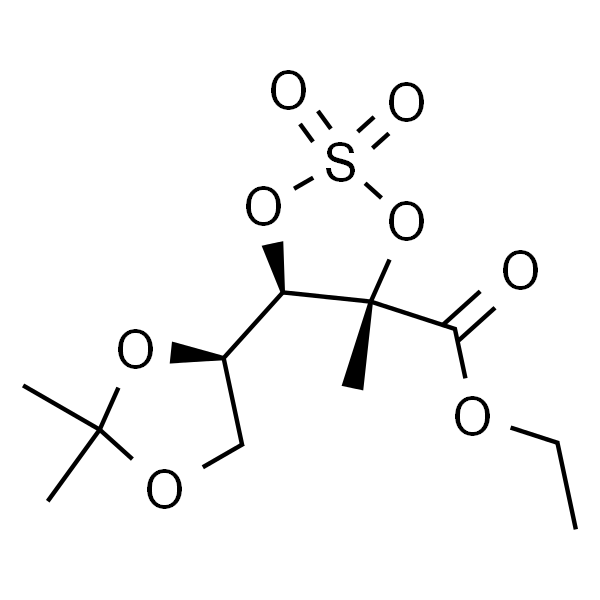 (4S,5R)-ethyl 5-((R)-2,2-dimethyl-1,3-dioxolan-4-yl)-4-methyl-1,3,2-dioxathiolane-4-carboxylate 2,2-dioxide