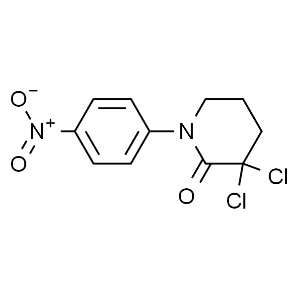 3,3-二氯-1-(4-硝基苯基)-2-哌啶酮