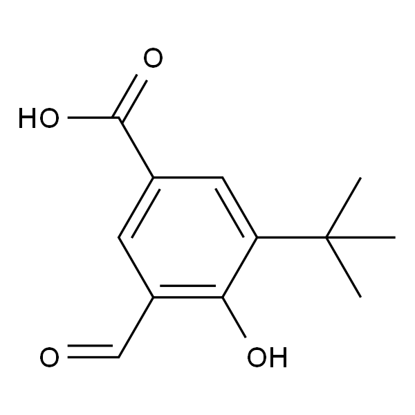 3-叔丁基-4-羟基-5-甲酰基苯甲酸