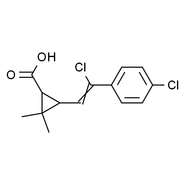 3-[2-氯-2-(4-氯苯基)乙烯]-2,2-二甲基-环丙烷羧酸