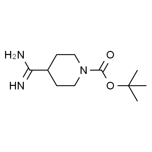 1-Boc-4-哌啶甲脒
