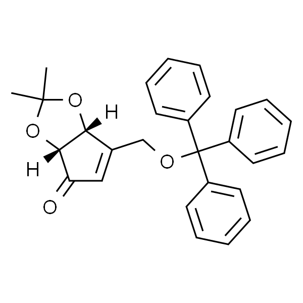 4H-Cyclopenta-1,3-dioxol-4-one, 3a,6a-dihydro-2,2-diMethyl-6-[(triphenylMethoxy)Methyl]-, (3aR,6aR)-