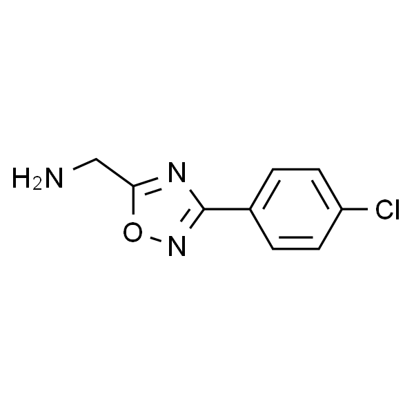 1-[3-(4-氯苯基)-1,2,4-噁二唑-5-基]甲胺