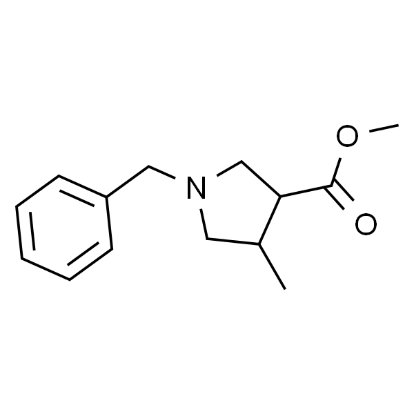 1-苄基-4-甲基吡咯烷-3-甲酸甲酯