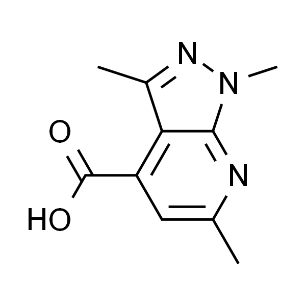 1,3,6-三甲基-1h-吡唑并[3,4-b]吡啶-4-羧酸