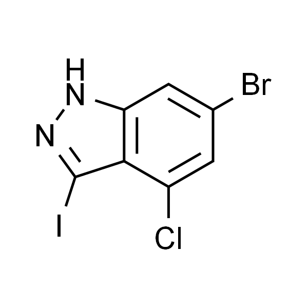 6-溴-4-氯-3-碘-1H-吲唑