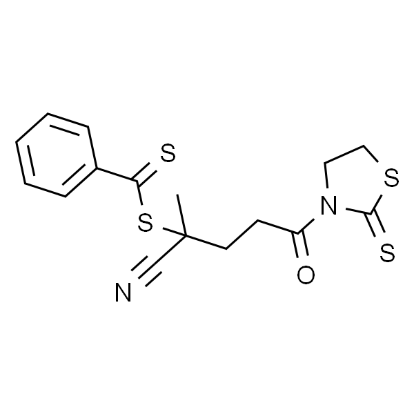 苯氰二硫酸，1-氰基-1-甲基-4-氧代-4-(2-硫代-3-噻唑烷基)丁酯