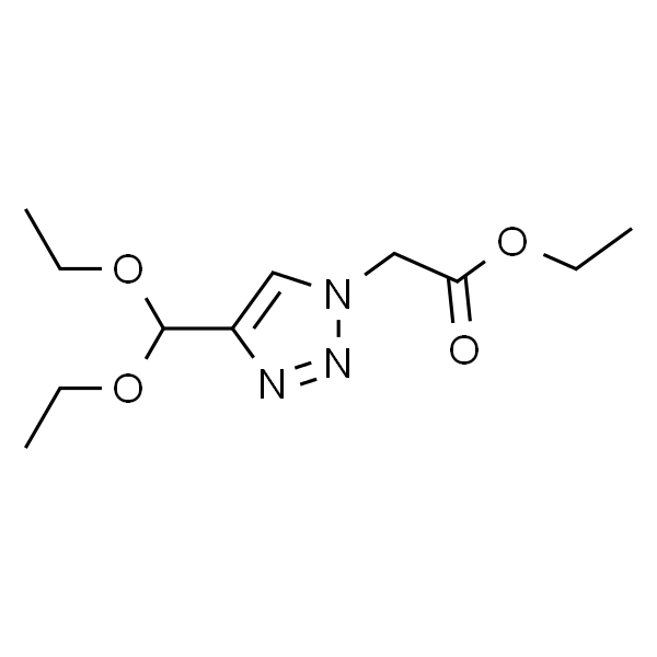 (4-Diethoxymethyl-[1,2,3]triazol-1-yl)-acetic acid ethyl ester