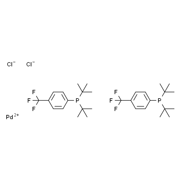 Bis[di-(tert-butyl)(4-trifluoromethylphenyl)phosphine]palladium(II) chloride