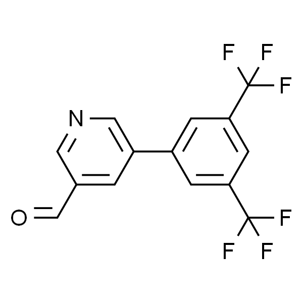 5-[3,5-双(三氟甲基)苯基]-3-吡啶甲醛
