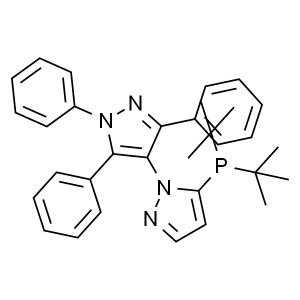 5-二叔丁基膦-1',3',5'-三苯基-1'H-[1,4']二吡唑