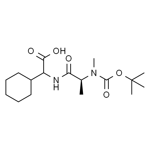 (2S)-[[N-(tert-Butoxycarbonyl)-N-methyl-L-alanyl]amino](cyclohexyl)ethanoic acid