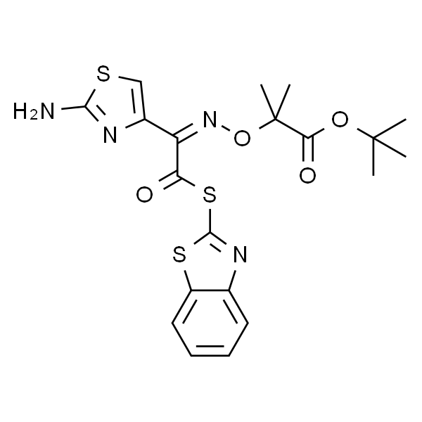 (Z)-2-(((1-(2-氨基噻唑-4-基)-2-(苯并[d]噻唑-2-基硫基)-2-氧代亚乙基)氨基)氧基)-2-甲基丙酸叔丁酯