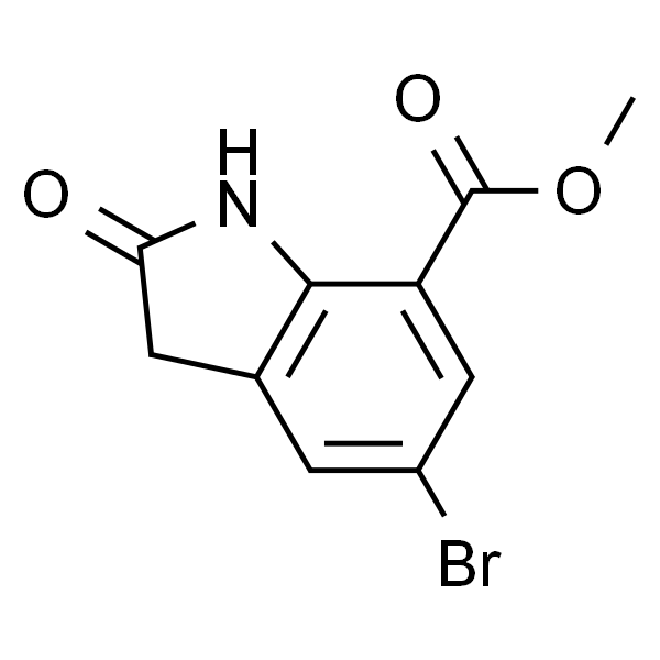 5-溴-2-氧代二氢吲哚-7-甲酸甲酯