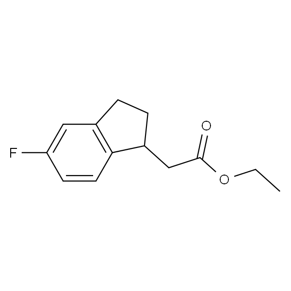 5-氟-2,3-二氢茚-1-乙酸乙酯
