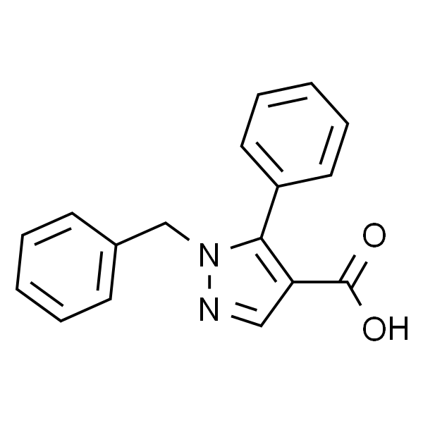 1-苄基-5-苯基-1H-吡唑-4-甲酸