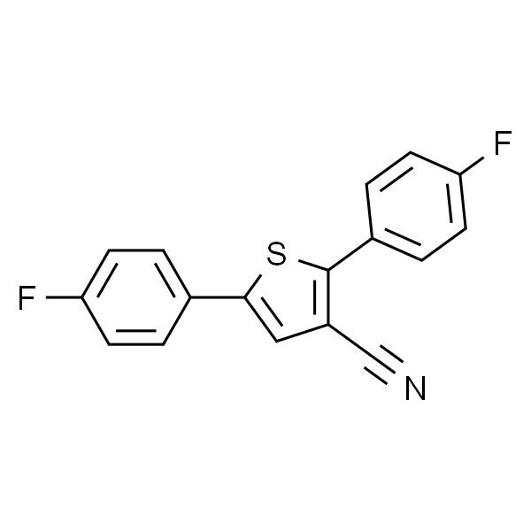2,5-二(4-氟苯基)噻吩-3-甲腈