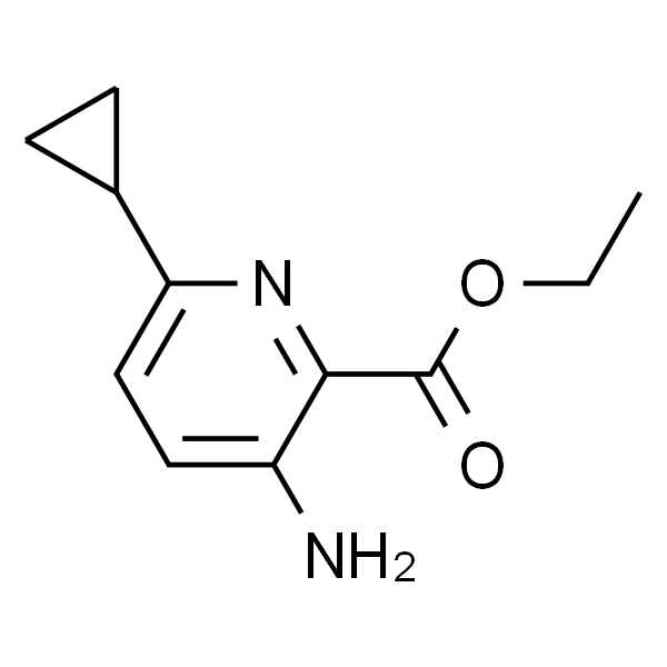 3-氨基-6-环丙基吡啶-2-甲酸乙酯