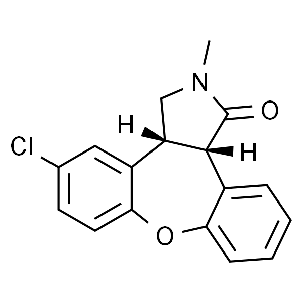 (3AR,12BS)-REL-5-氯-2,3,3A,12B-四氢-2-甲基-1H-二苯并[2,3:6,7]氧杂卓并[4,5-C]吡咯-1-酮