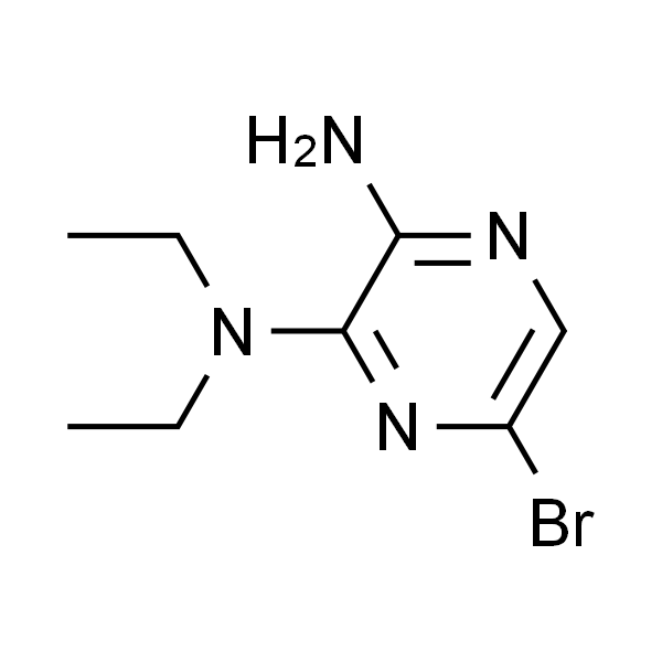 2-氨基-5-溴-3-(二乙胺基)吡嗪