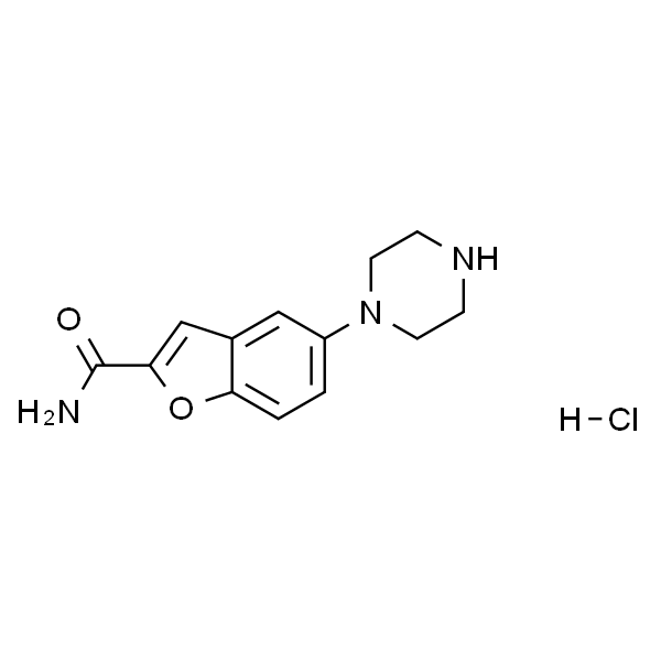 5-(1-哌嗪基)-2-苯并呋喃甲酰胺盐酸盐