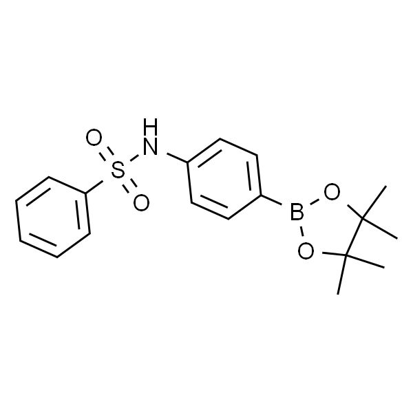 N-(4-(4,4,5,5-四甲基-1,3,2-二氧硼杂环戊烷-2-基)苯基)苯磺酰胺