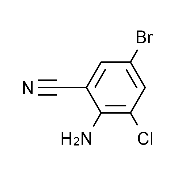 2-氨基-5-溴-3-氯苯甲腈