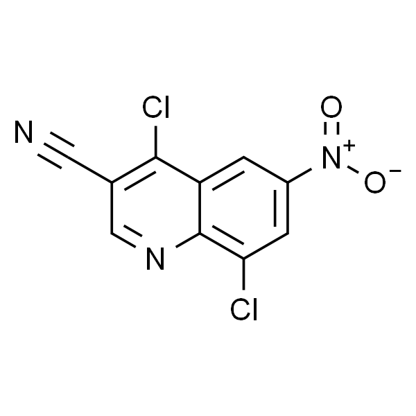4,8-二氯-6-硝基喹啉-3-甲腈