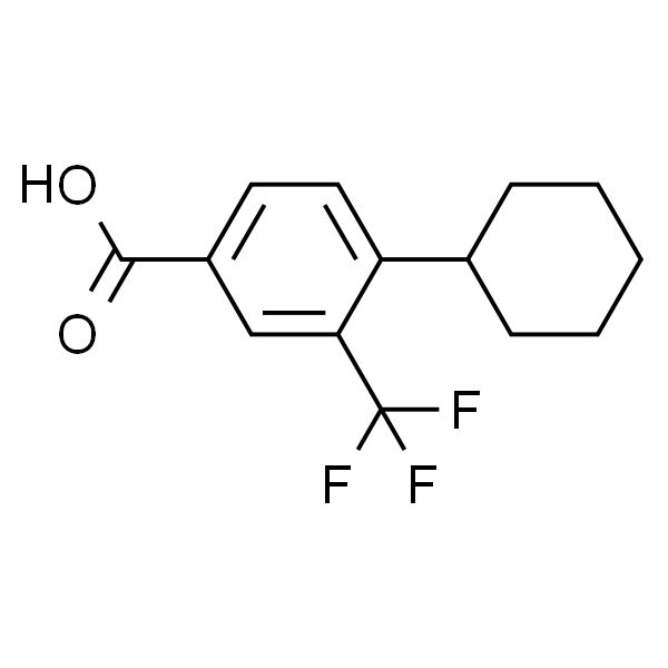 4-环己基-3-(三氟甲基)苯甲酸