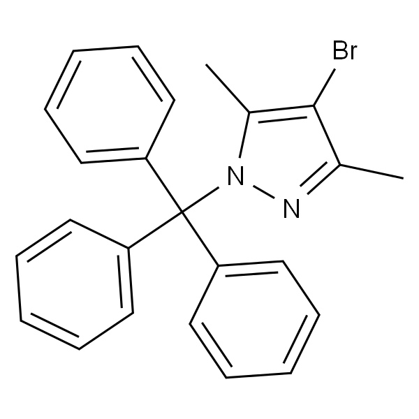 4-溴-3,5-二甲基-1-三苯甲基-1H-吡唑