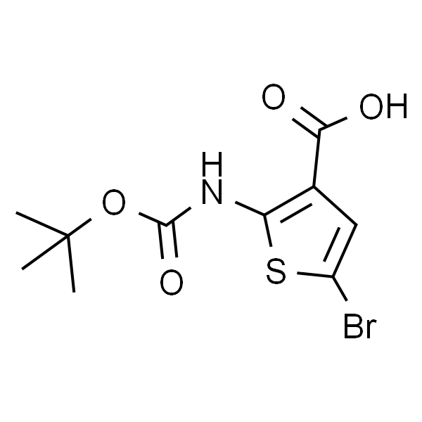 2-(Boc-氨基)-5-溴噻吩-3-甲酸