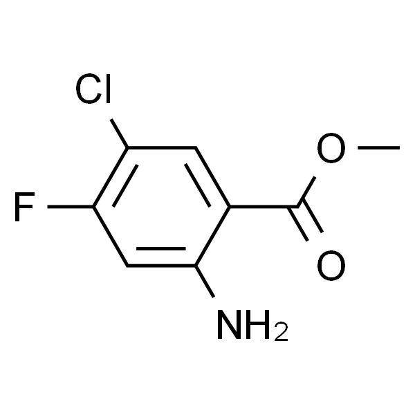 2-氨基-5-氯-4-氟苯甲酸甲酯