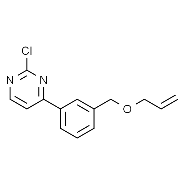 2-氯-4-[3-[(烯丙氧基)甲基]苯基]嘧啶