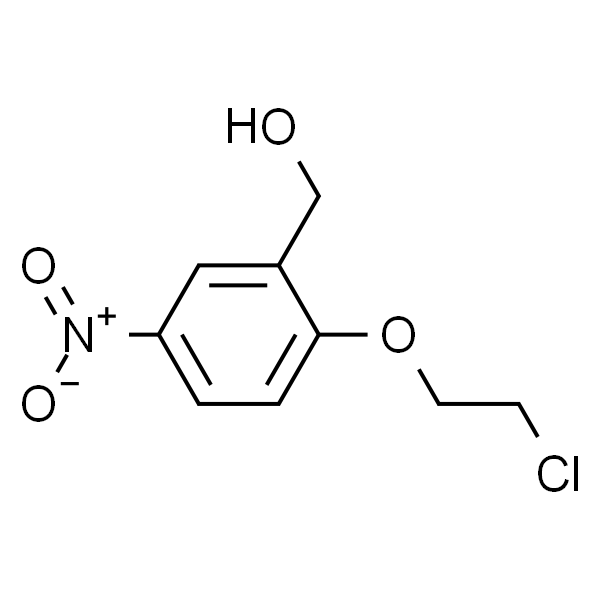 2-(2-氯乙氧基)-5-硝基苄醇