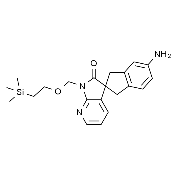 5-aMino-1'-((2-(triMethylsilyl)ethoxy)Methyl)-1,3-dihydrospiro[indene-2,3'-pyrrolo[2,3-b]pyridin]-2'(1'H)-one
