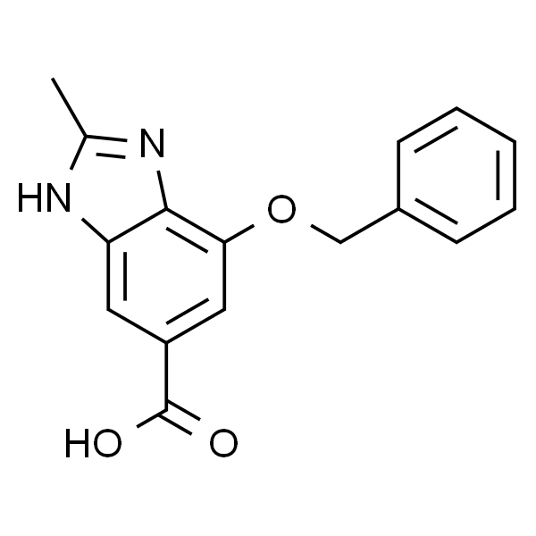 4-(苄氧基)-2-甲基-1H-苯并[d]咪唑-6-羧酸