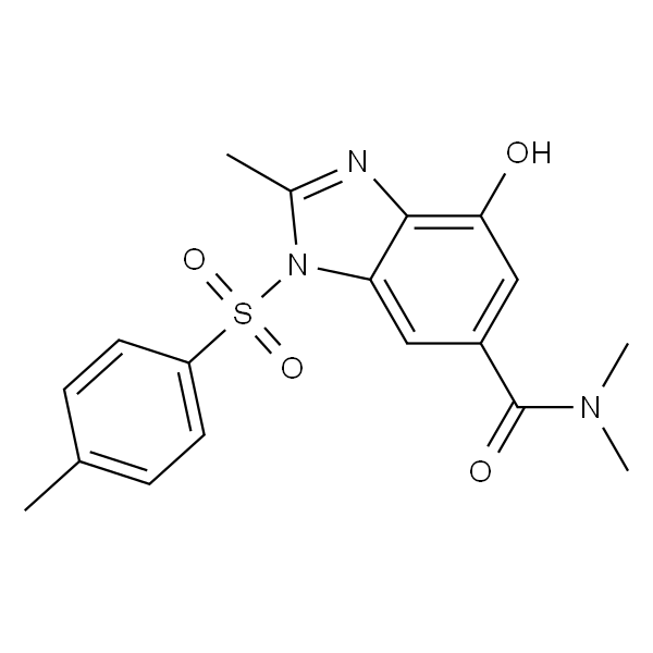 4-羟基-N,N,2-三甲基-1-甲苯磺酰-1H-苯并[d]咪唑-6-甲酰胺