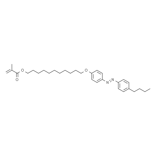 甲基丙烯酸11-[4-(4-丁基苯偶氮)苯氧基]十一烷基酯