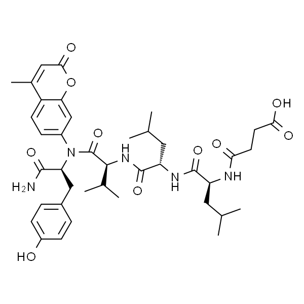 N-琥珀酰基-亮氨酰-亮氨酰-缬氨酰-酪氨酸-7-胺基-4-甲基香豆素