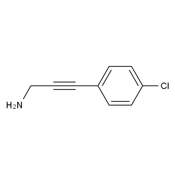 3-(4-氯苯基)丙-2-炔-1-胺