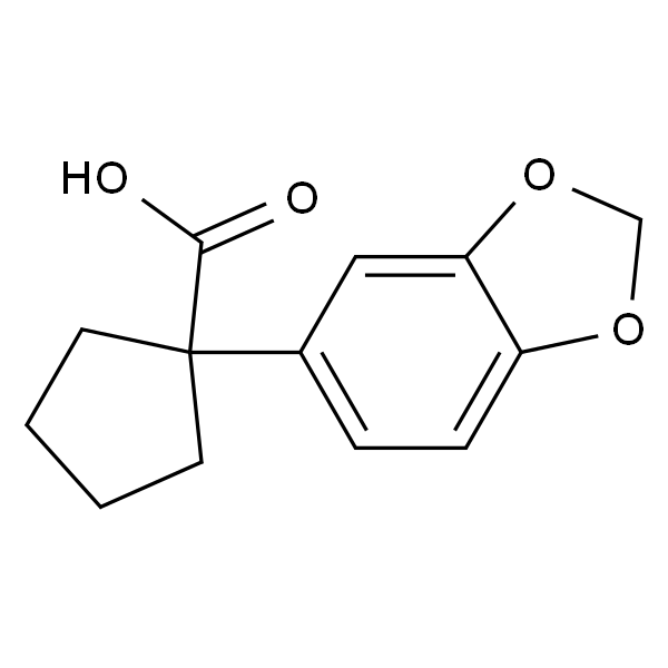 1-(1,3-苯并二噁茂-5-基)环戊烷甲酸