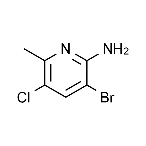 3-溴-5-氯-6-甲基吡啶-2-胺