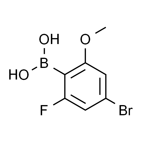4-溴-2-氟-6-甲氧基苯硼酸