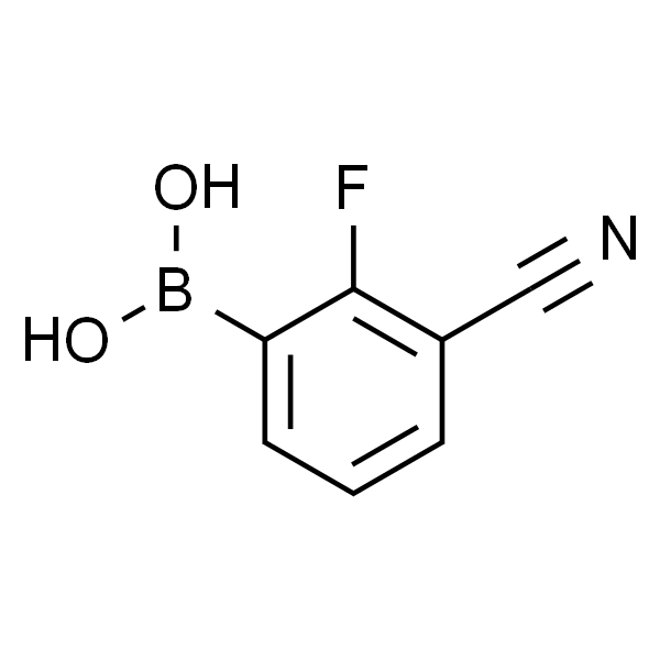 3-氰基-2-氟苯硼酸 (含不同量的酸酐)