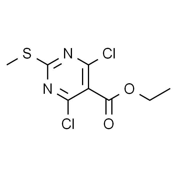 2-甲硫基-4,6-二氯嘧啶-5-甲酸乙酯