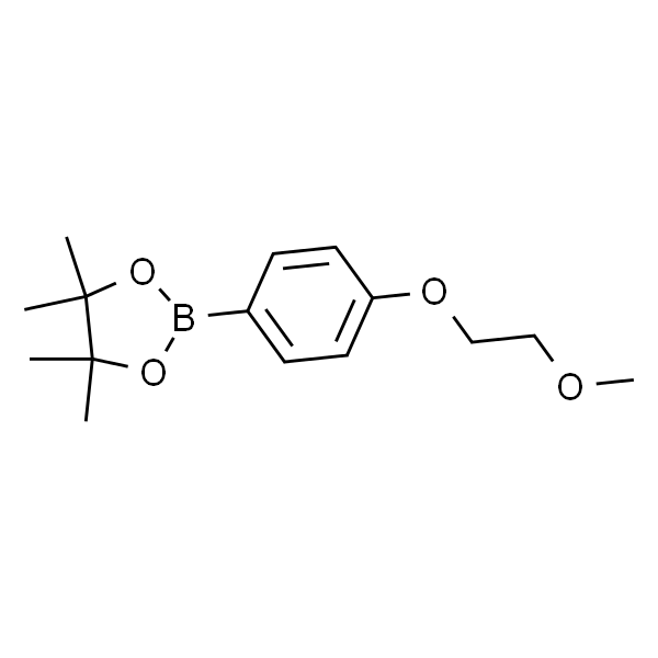 2-(4-(2-甲氧基乙氧基)苯基)-4,4,5,5-四甲基-1,3,2-二氧杂硼烷