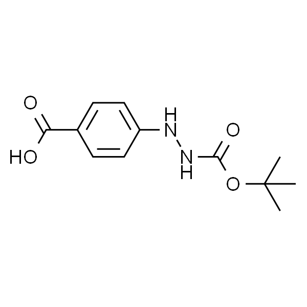 4-(2-N-叔丁氧羰基肼基)苯甲酸