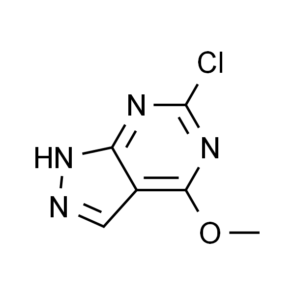 6-chloro-4-methoxy-1(2)H-pyrazolo[3,4-d]pyrimidine
